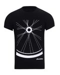 NU. BY HOLOKOLO Cycling short sleeve t-shirt - RIDE THIS WAY II. - black