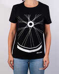 NU. BY HOLOKOLO Cycling short sleeve t-shirt - RIDE THIS WAY II. - black