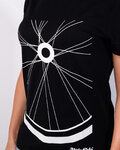 NU. BY HOLOKOLO Cycling short sleeve t-shirt - RIDE THIS WAY II. - black