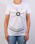 NU. BY HOLOKOLO Cycling short sleeve t-shirt - RIDE THIS WAY II. - white