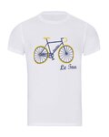 NU. BY HOLOKOLO Cycling short sleeve t-shirt - LE TOUR LEMON II. - white