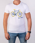 NU. BY HOLOKOLO Cycling short sleeve t-shirt - LE TOUR LEMON II. - white