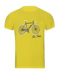 NU. BY HOLOKOLO Cycling short sleeve t-shirt - LE TOUR LEMON II. - yellow