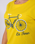 NU. BY HOLOKOLO Cycling short sleeve t-shirt - LE TOUR LEMON II. - yellow