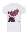 NU. BY HOLOKOLO Cycling short sleeve t-shirt - FREE LADY - white
