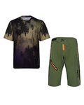 HOLOKOLO Cycling MTB set - NIGHTFALL MTB - green/brown/black