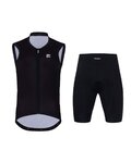 HOLOKOLO sleeveless jersey and short pants - PURE LADY - black