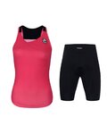 HOLOKOLO top and shorts - ENERGY LADY - black/pink