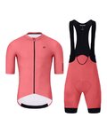 HOLOKOLO Cycling short sleeve jersey and shorts - HOLOKOLO VICTORIOUS - red