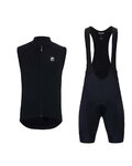 HOLOKOLO sleeveless jersey and short pants - AIRFLOW - black