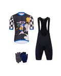 HOLOKOLO Cycling mega sets - RAPID - black/multicolour