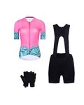RIVANELLE Cycling mega sets - MEDUSA - pink/turquoise/black