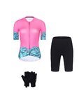 RIVANELLE Cycling mega sets - MEDUSA - turquoise/black/pink