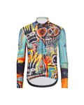 HOLOKOLO Cycling long sleeve jersey and bibtights - WILDLY II WINTER - multicolour/black