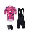 HOLOKOLO Cycling mega sets - STROKES - blue/black/pink
