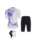 RIVANELLE Cycling mega sets - FLOWERY LADY - blue/black/white