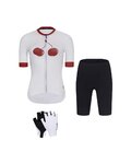RIVANELLE Cycling mega sets - FRUIT LADY - black/white/red