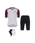 RIVANELLE Cycling mega sets - TECHNICAL - black/white/bordeaux