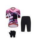 RIVANELLE Cycling mega sets - SUNSET ELITE LADY - pink/black