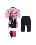 RIVANELLE Cycling mega sets - VOGUE - black/pink