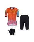 RIVANELLE Cycling mega sets - LESS TALK - red/multicolour/black