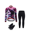 RIVANELLE Cycling mega sets - SUNSET WINTER - pink/black