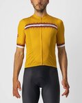 CASTELLI Cycling short sleeve jersey and shorts - GRIMPEUR - orange/black
