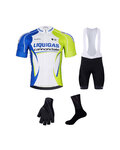 BONAVELO Cycling mega sets - LIQUIGAS CANNONDALE - black/green/white/blue
