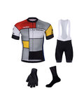 BONAVELO Cycling mega sets - 1985 LA VIE CLAIRE - white/multicolour/black