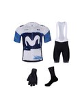 BONAVELO Cycling mega sets - MOVISTAR 2025 - white/blue/black