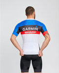 BONAVELO Cycling short sleeve jersey and shorts - GARMIN SHARP - blue/black