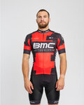 BONAVELO Cycling short sleeve jersey and shorts - BMC - red/black
