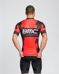 BONAVELO Cycling short sleeve jersey and shorts - BMC - red/black
