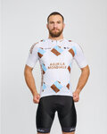 BONAVELO Cycling short sleeve jersey and shorts - AG2R LA MONDIALE - black/multicolour