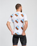 BONAVELO Cycling short sleeve jersey and shorts - AG2R LA MONDIALE - black/multicolour
