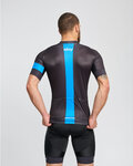 BONAVELO Cycling short sleeve jersey and shorts - SKY - blue/black