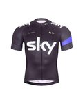 BONAVELO Cycling short sleeve jersey and shorts - SKY - blue/black