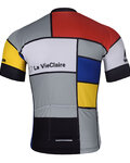 BONAVELO Cycling short sleeve jersey and shorts - 1985 LA VIE CLAIRE - multicolour/black
