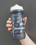 HOLOKOLO Cycling water bottle - SHADE - grey/white
