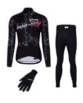 HOLOKOLO Cycling mega sets - GRAFFITI LADY - white/black
