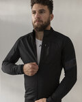 HOLOKOLO Cycling thermal jacket - 2in1 WINTER - black