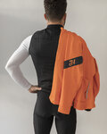 HOLOKOLO Cycling thermal jacket - 2in1 WINTER - orange