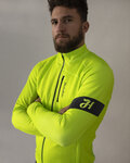 HOLOKOLO Cycling thermal jacket - 2in1 WINTER - yellow