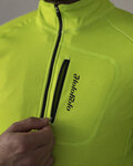 HOLOKOLO Cycling thermal jacket - 2in1 WINTER - yellow