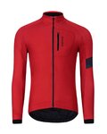 HOLOKOLO Cycling thermal jacket - 2in1 WINTER - red