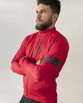 HOLOKOLO Cycling thermal jacket - 2in1 WINTER - red