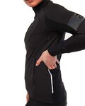 HOLOKOLO Cycling thermal jacket - 2in1 WINTER LADY - black