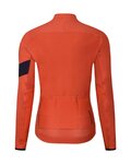 HOLOKOLO Cycling thermal jacket - 2in1 WINTER LADY - orange