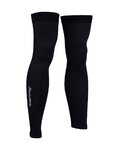HOLOKOLO Cycling leg warmers - THERMAL - black