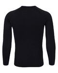 HOLOKOLO Cycling long sleeve t-shirt - WINTER BASE LAYER - black